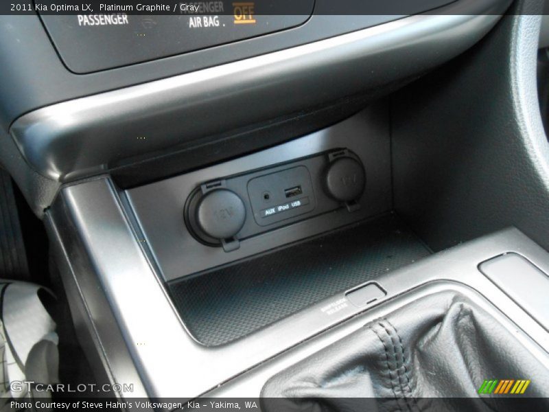 Platinum Graphite / Gray 2011 Kia Optima LX