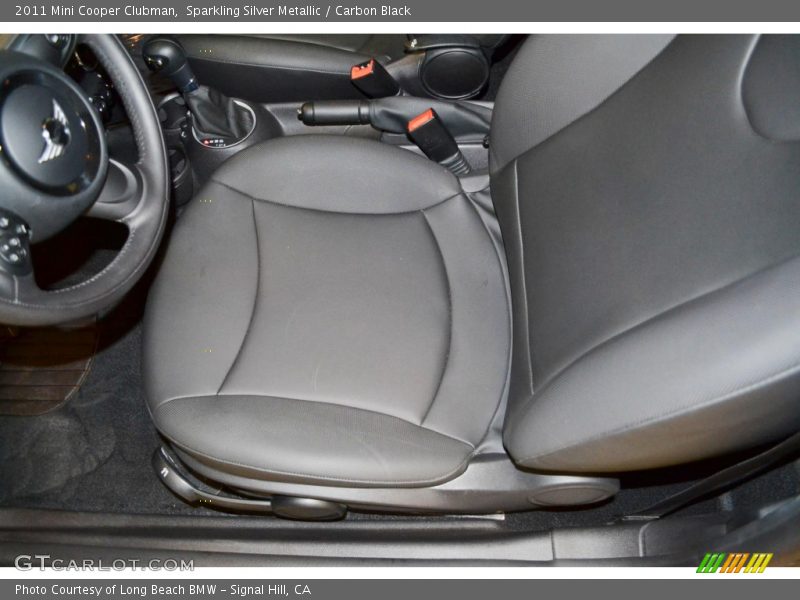 Sparkling Silver Metallic / Carbon Black 2011 Mini Cooper Clubman