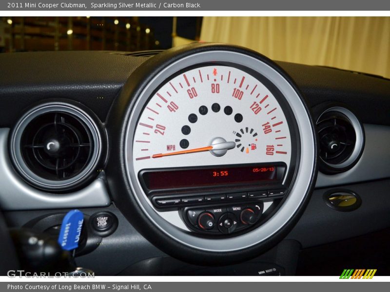 Sparkling Silver Metallic / Carbon Black 2011 Mini Cooper Clubman