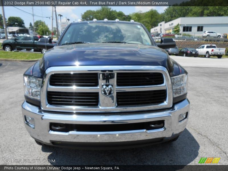 True Blue Pearl / Dark Slate/Medium Graystone 2012 Dodge Ram 2500 HD SLT Regular Cab 4x4