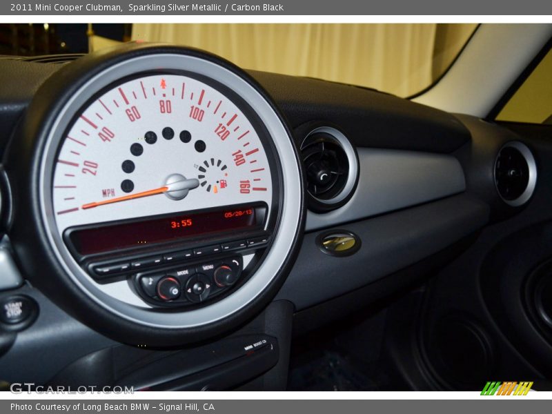 Sparkling Silver Metallic / Carbon Black 2011 Mini Cooper Clubman