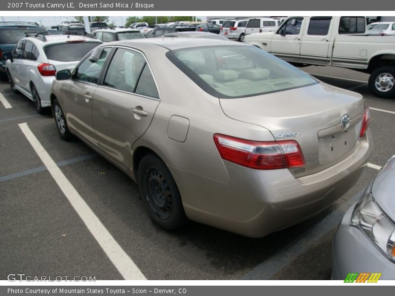 Desert Sand Mica / Bisque 2007 Toyota Camry LE