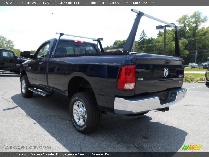 True Blue Pearl / Dark Slate/Medium Graystone 2012 Dodge Ram 2500 HD SLT Regular Cab 4x4