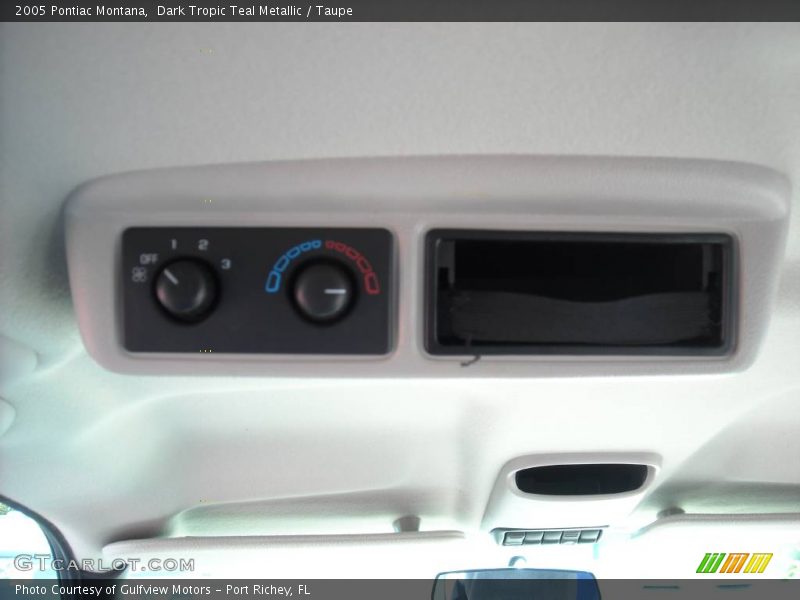 Dark Tropic Teal Metallic / Taupe 2005 Pontiac Montana