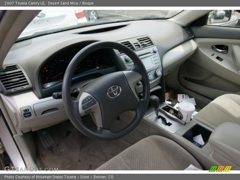Desert Sand Mica / Bisque 2007 Toyota Camry LE