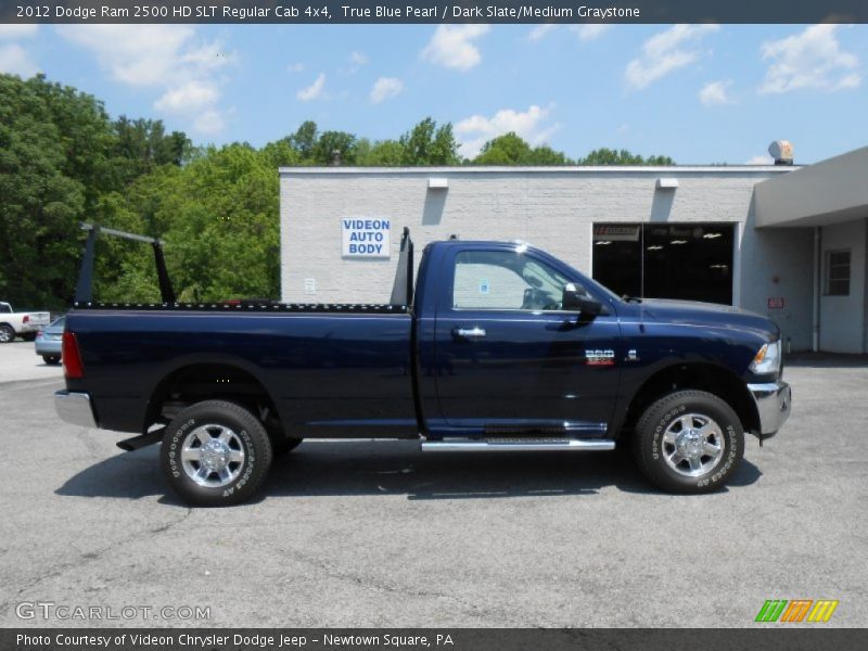 True Blue Pearl / Dark Slate/Medium Graystone 2012 Dodge Ram 2500 HD SLT Regular Cab 4x4