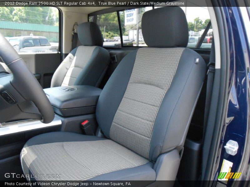True Blue Pearl / Dark Slate/Medium Graystone 2012 Dodge Ram 2500 HD SLT Regular Cab 4x4