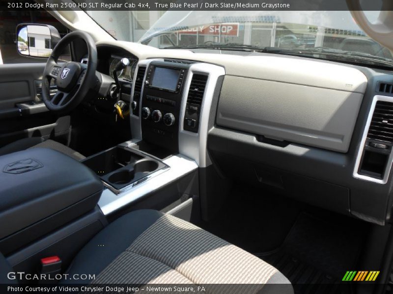 True Blue Pearl / Dark Slate/Medium Graystone 2012 Dodge Ram 2500 HD SLT Regular Cab 4x4