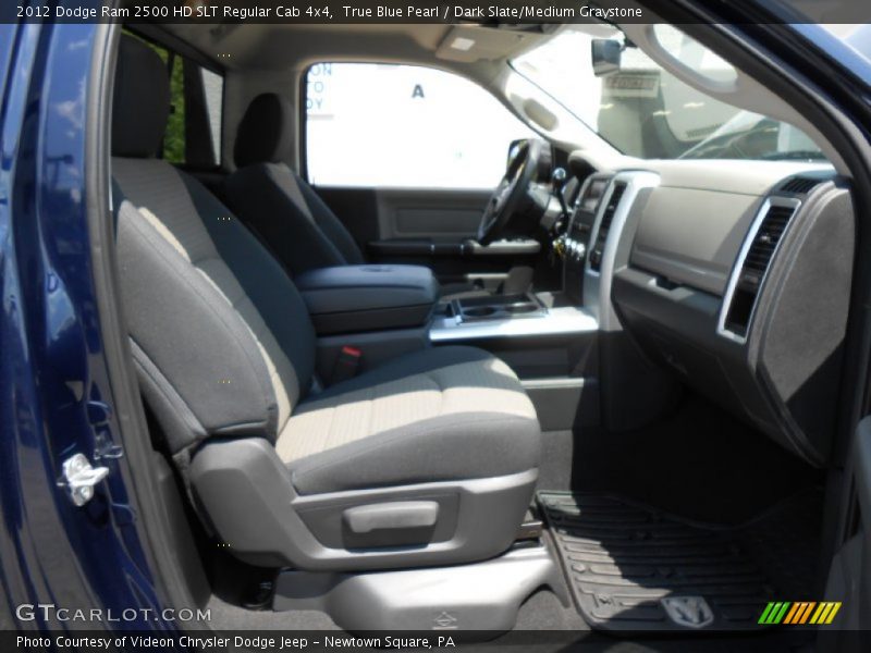 True Blue Pearl / Dark Slate/Medium Graystone 2012 Dodge Ram 2500 HD SLT Regular Cab 4x4