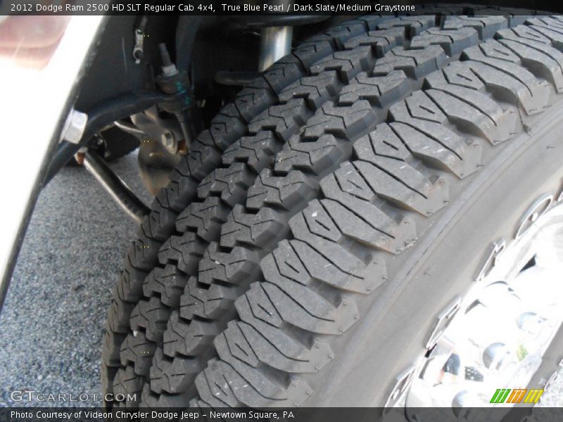True Blue Pearl / Dark Slate/Medium Graystone 2012 Dodge Ram 2500 HD SLT Regular Cab 4x4