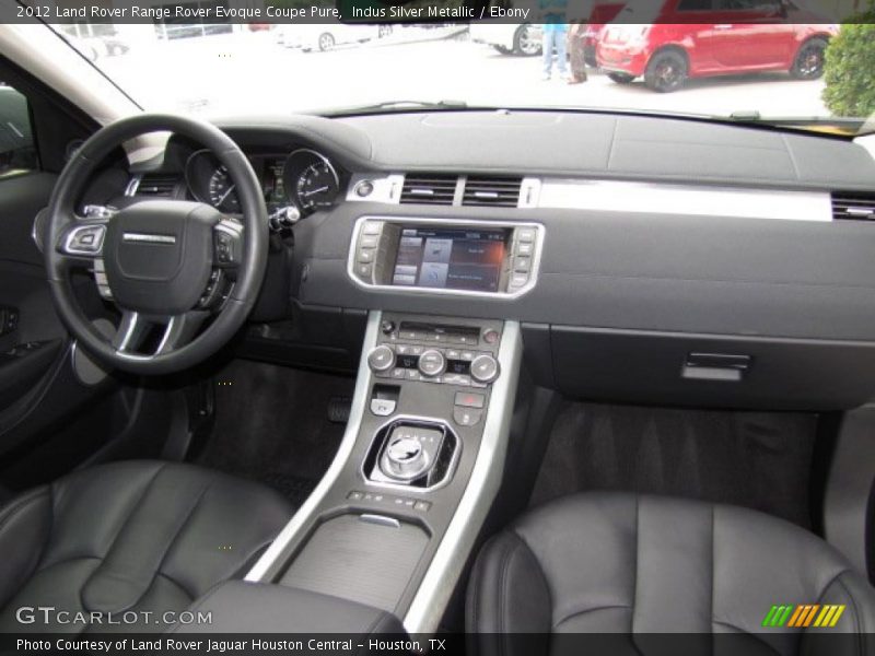 Indus Silver Metallic / Ebony 2012 Land Rover Range Rover Evoque Coupe Pure