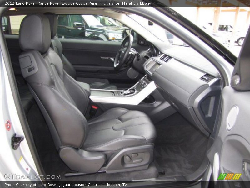 Indus Silver Metallic / Ebony 2012 Land Rover Range Rover Evoque Coupe Pure
