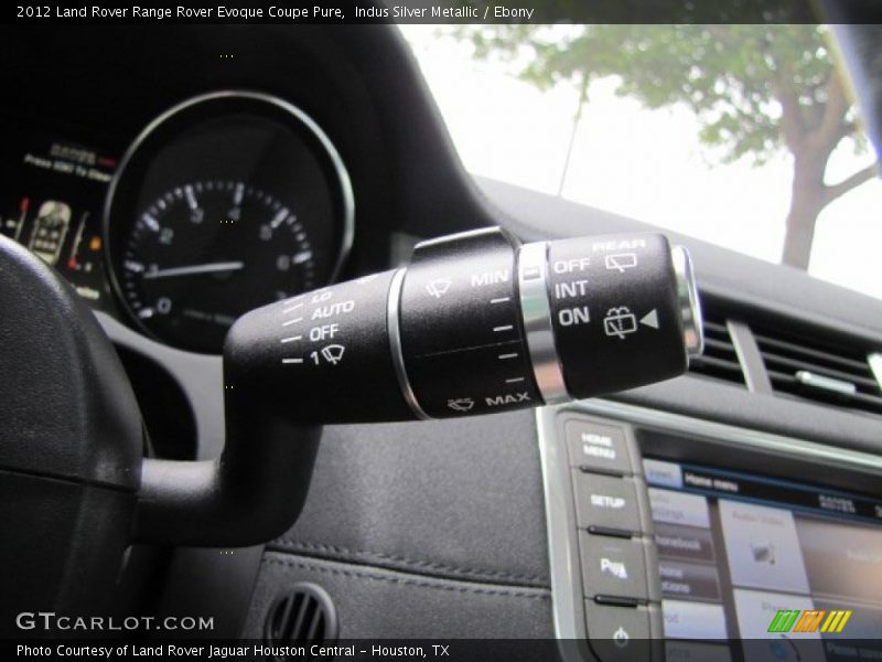 Indus Silver Metallic / Ebony 2012 Land Rover Range Rover Evoque Coupe Pure