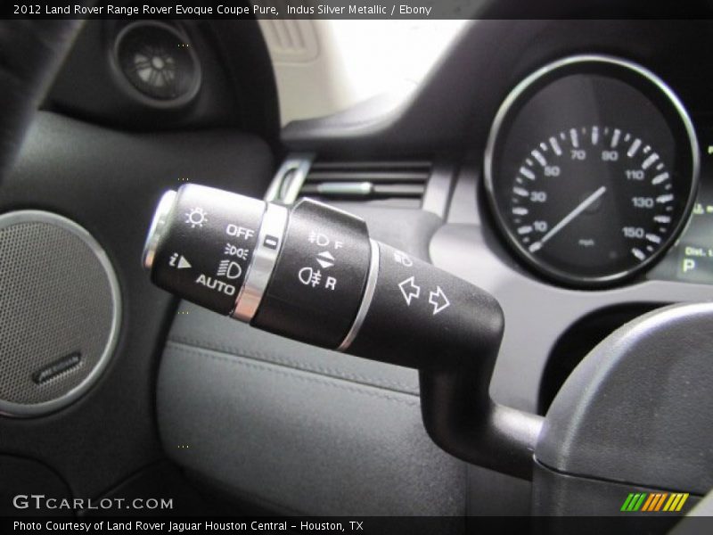 Indus Silver Metallic / Ebony 2012 Land Rover Range Rover Evoque Coupe Pure