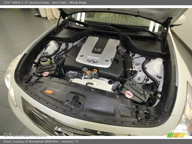 Ivory Pearl / Wheat Beige 2007 Infiniti G 35 Journey Sedan