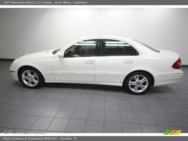 Arctic White / Cashmere 2007 Mercedes-Benz E 350 Sedan