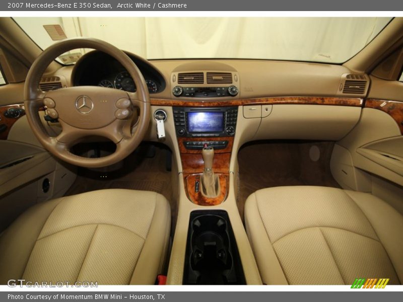 Arctic White / Cashmere 2007 Mercedes-Benz E 350 Sedan