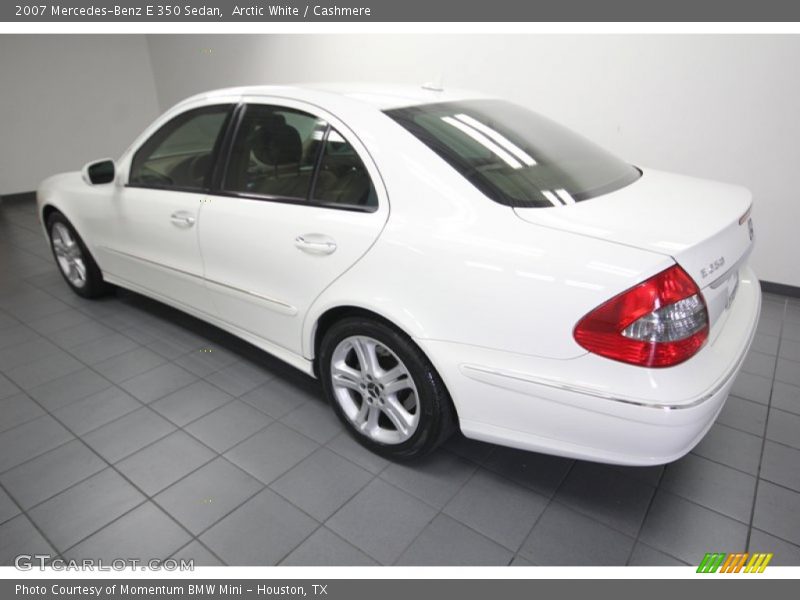 Arctic White / Cashmere 2007 Mercedes-Benz E 350 Sedan