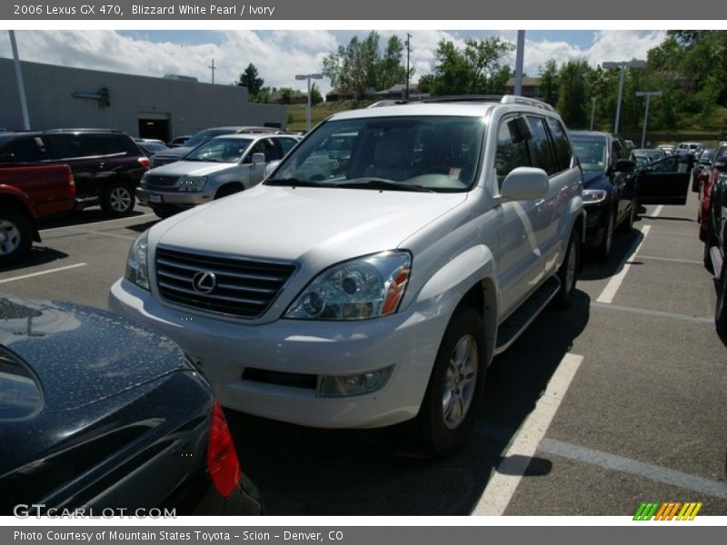 Blizzard White Pearl / Ivory 2006 Lexus GX 470