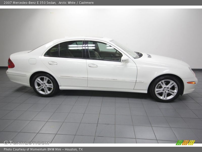 Arctic White / Cashmere 2007 Mercedes-Benz E 350 Sedan