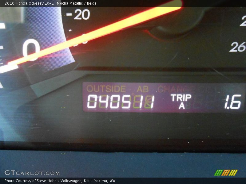 Mocha Metallic / Beige 2010 Honda Odyssey EX-L