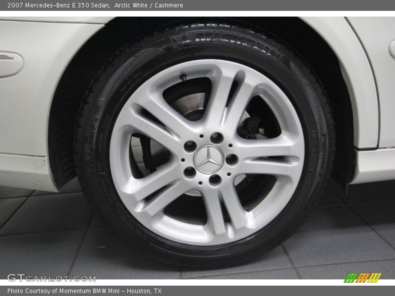 Arctic White / Cashmere 2007 Mercedes-Benz E 350 Sedan