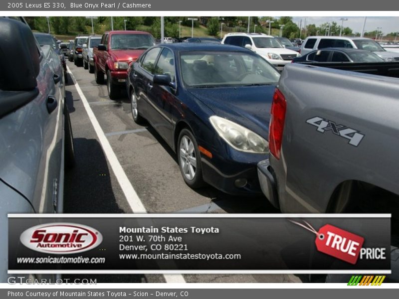 Blue Onyx Pearl / Cashmere 2005 Lexus ES 330