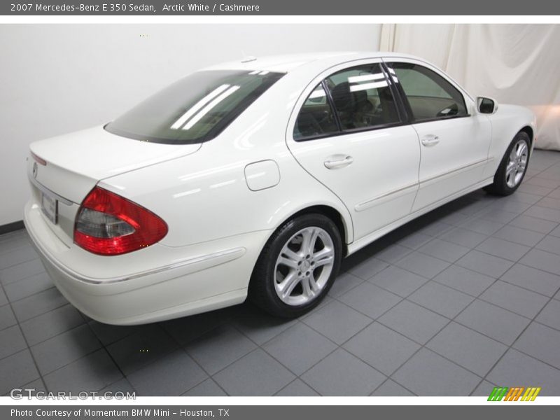 Arctic White / Cashmere 2007 Mercedes-Benz E 350 Sedan