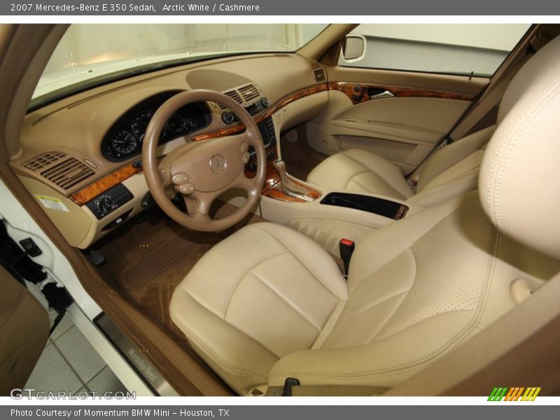 Arctic White / Cashmere 2007 Mercedes-Benz E 350 Sedan
