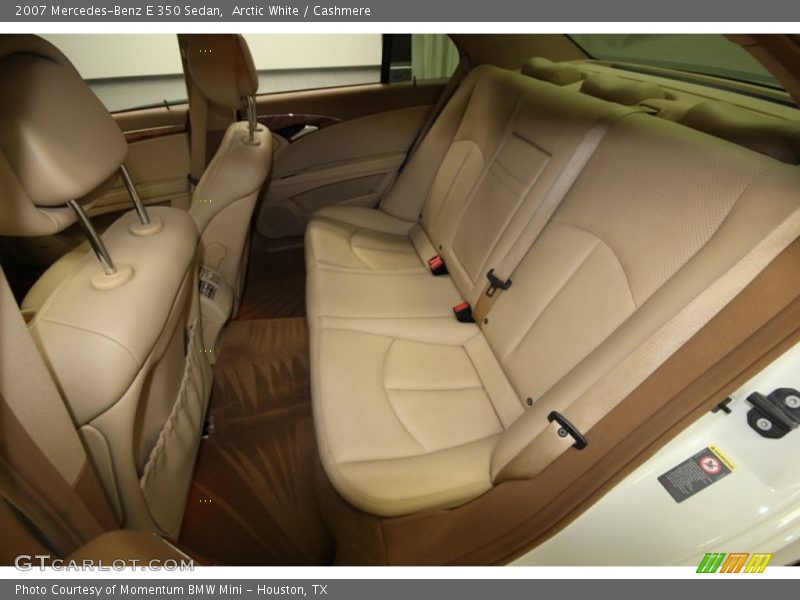 Arctic White / Cashmere 2007 Mercedes-Benz E 350 Sedan