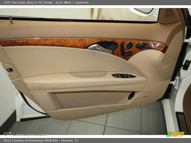 Arctic White / Cashmere 2007 Mercedes-Benz E 350 Sedan