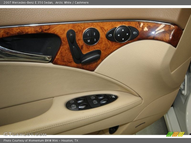 Arctic White / Cashmere 2007 Mercedes-Benz E 350 Sedan
