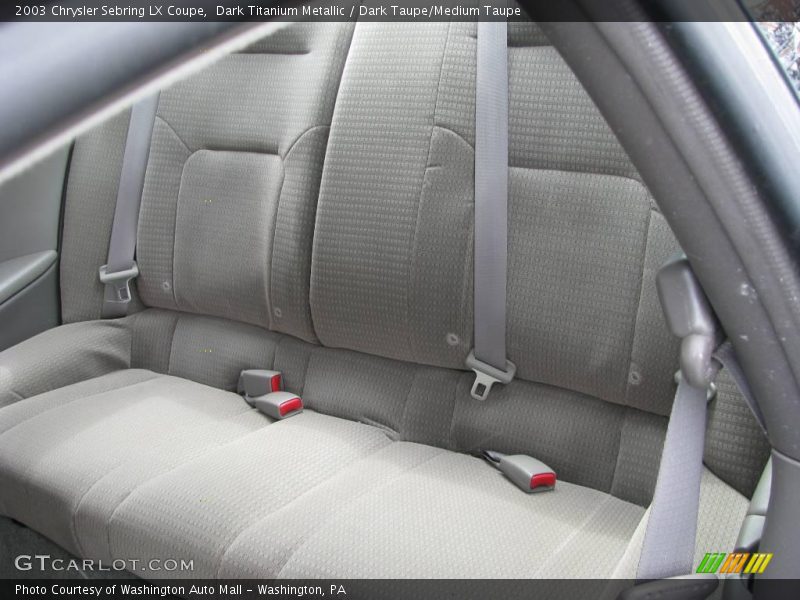 Dark Titanium Metallic / Dark Taupe/Medium Taupe 2003 Chrysler Sebring LX Coupe