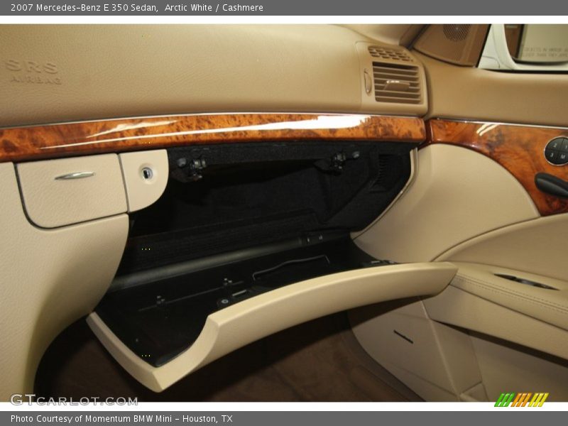 Arctic White / Cashmere 2007 Mercedes-Benz E 350 Sedan