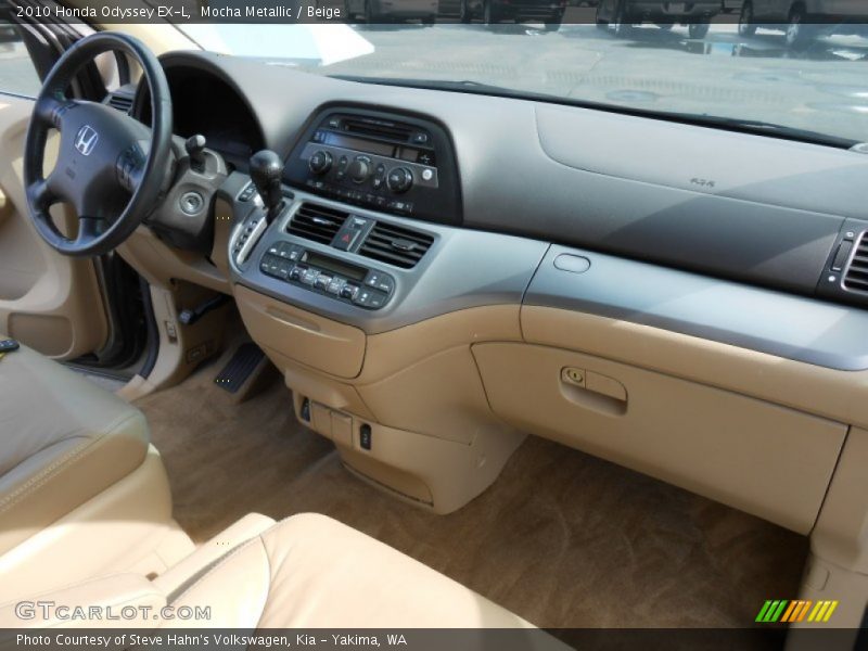 Mocha Metallic / Beige 2010 Honda Odyssey EX-L
