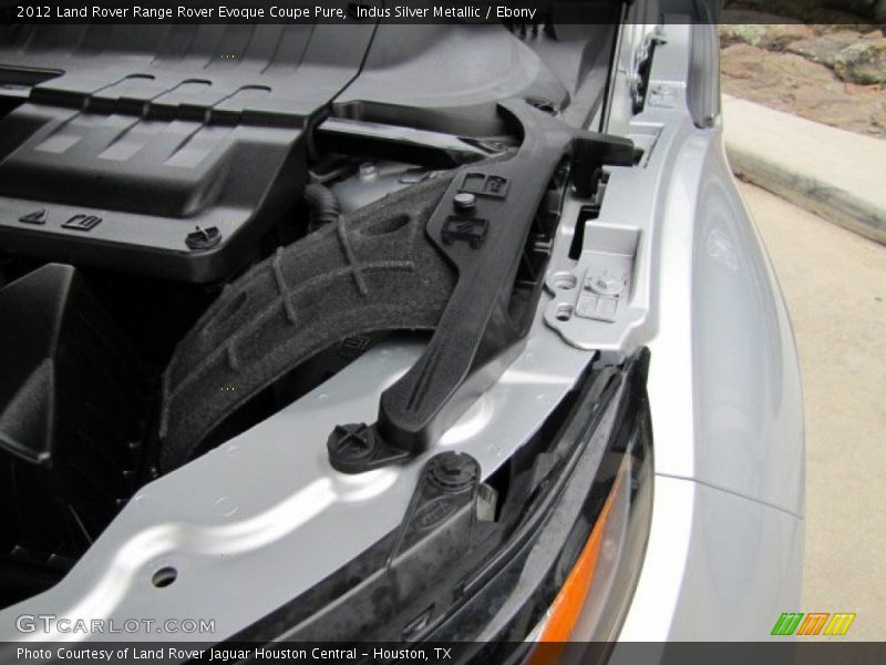 Indus Silver Metallic / Ebony 2012 Land Rover Range Rover Evoque Coupe Pure
