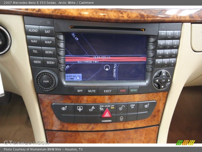 Arctic White / Cashmere 2007 Mercedes-Benz E 350 Sedan