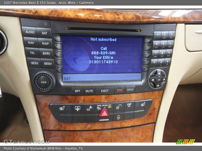 Arctic White / Cashmere 2007 Mercedes-Benz E 350 Sedan
