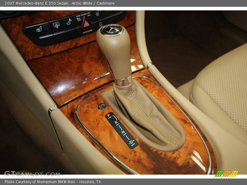Arctic White / Cashmere 2007 Mercedes-Benz E 350 Sedan