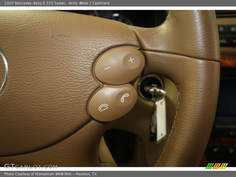 Arctic White / Cashmere 2007 Mercedes-Benz E 350 Sedan