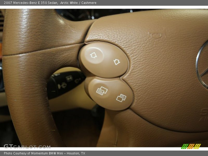 Arctic White / Cashmere 2007 Mercedes-Benz E 350 Sedan