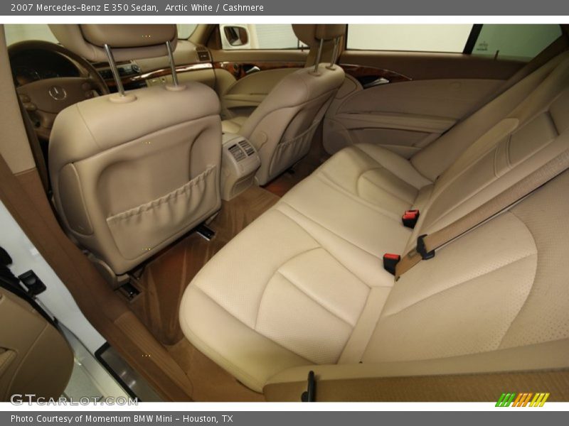 Arctic White / Cashmere 2007 Mercedes-Benz E 350 Sedan