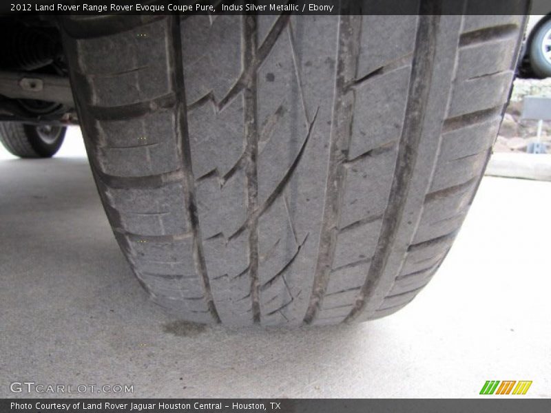 Indus Silver Metallic / Ebony 2012 Land Rover Range Rover Evoque Coupe Pure