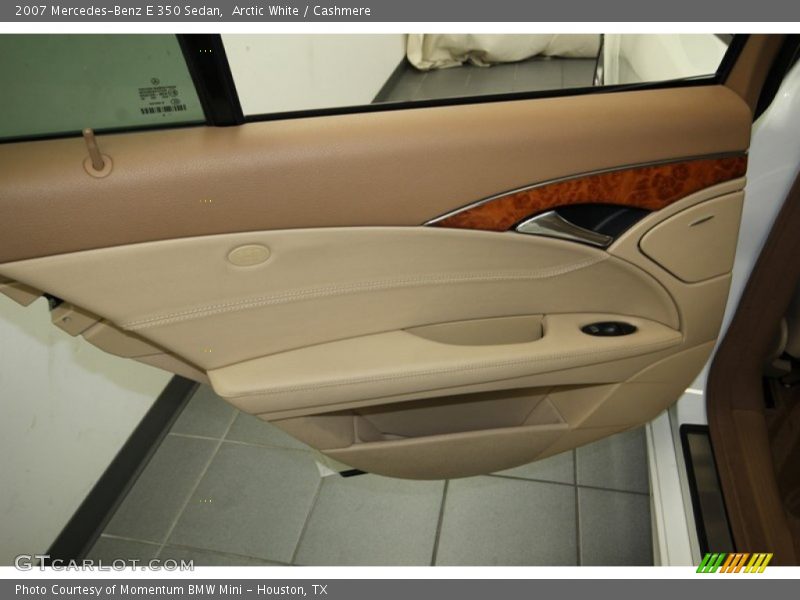 Arctic White / Cashmere 2007 Mercedes-Benz E 350 Sedan