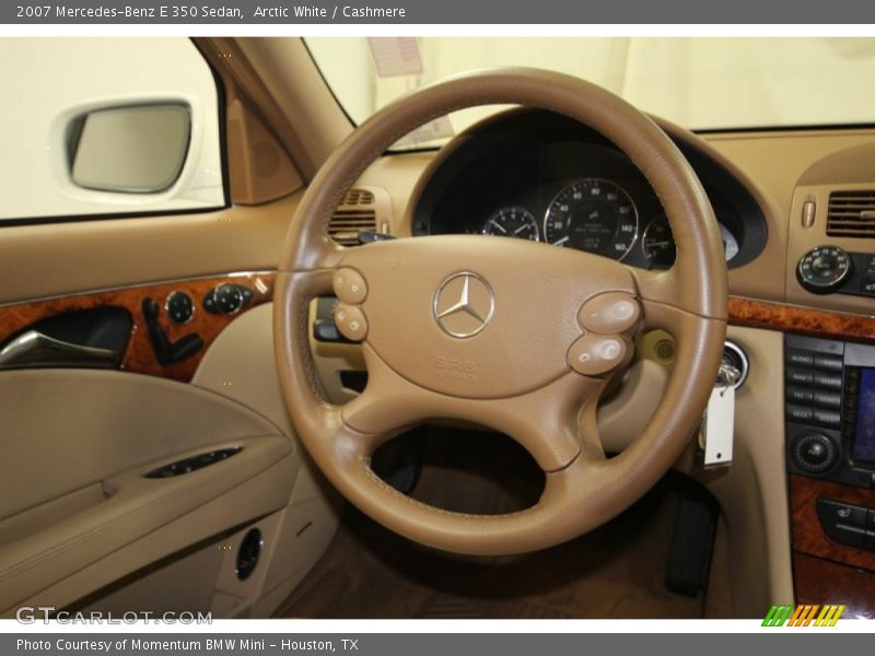Arctic White / Cashmere 2007 Mercedes-Benz E 350 Sedan