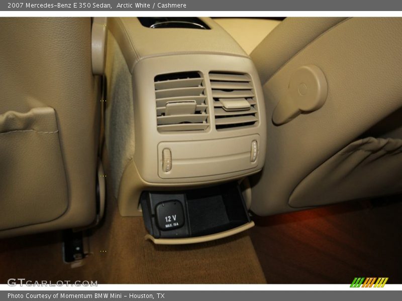 Arctic White / Cashmere 2007 Mercedes-Benz E 350 Sedan
