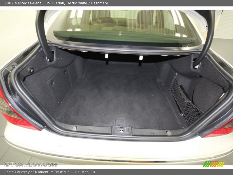 Arctic White / Cashmere 2007 Mercedes-Benz E 350 Sedan