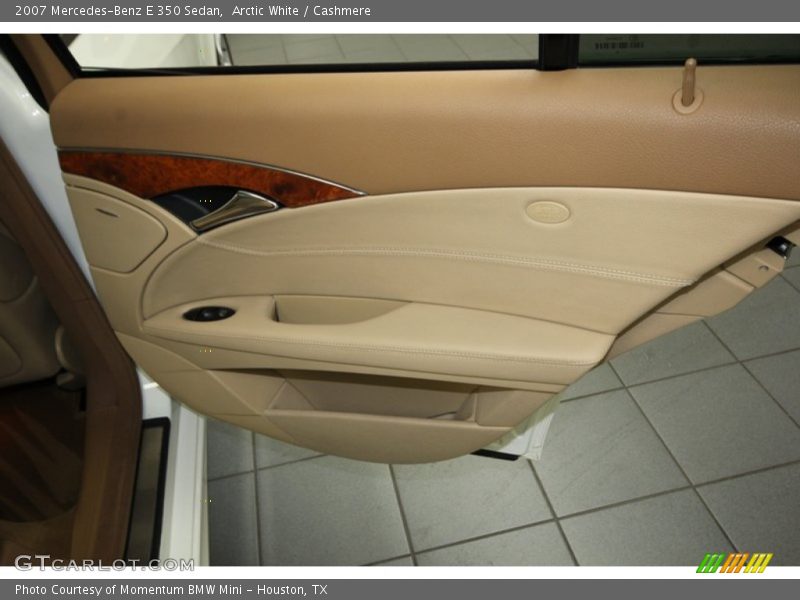 Arctic White / Cashmere 2007 Mercedes-Benz E 350 Sedan