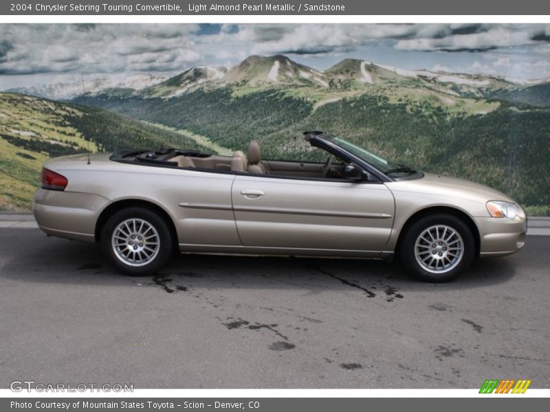 Light Almond Pearl Metallic / Sandstone 2004 Chrysler Sebring Touring Convertible