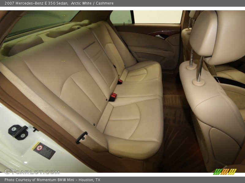 Arctic White / Cashmere 2007 Mercedes-Benz E 350 Sedan